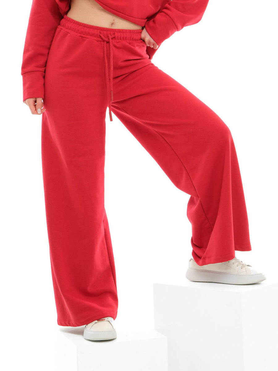 Pantalone Vicolo a palazzo rosso TD0831 ROSS Vicolo 