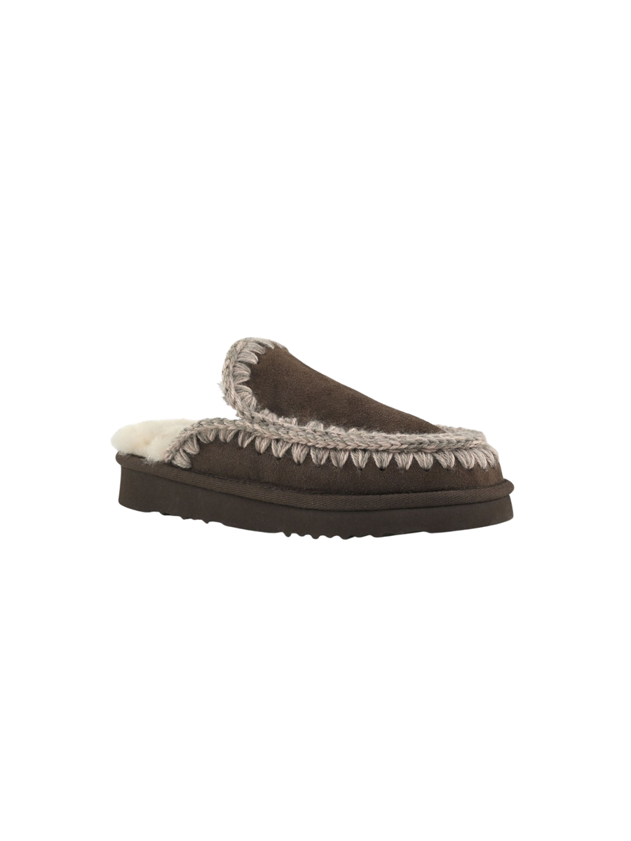 Mou "Eskimo Slipper Suede" marrone pepper MU.FW101125A BRPEP Mou 