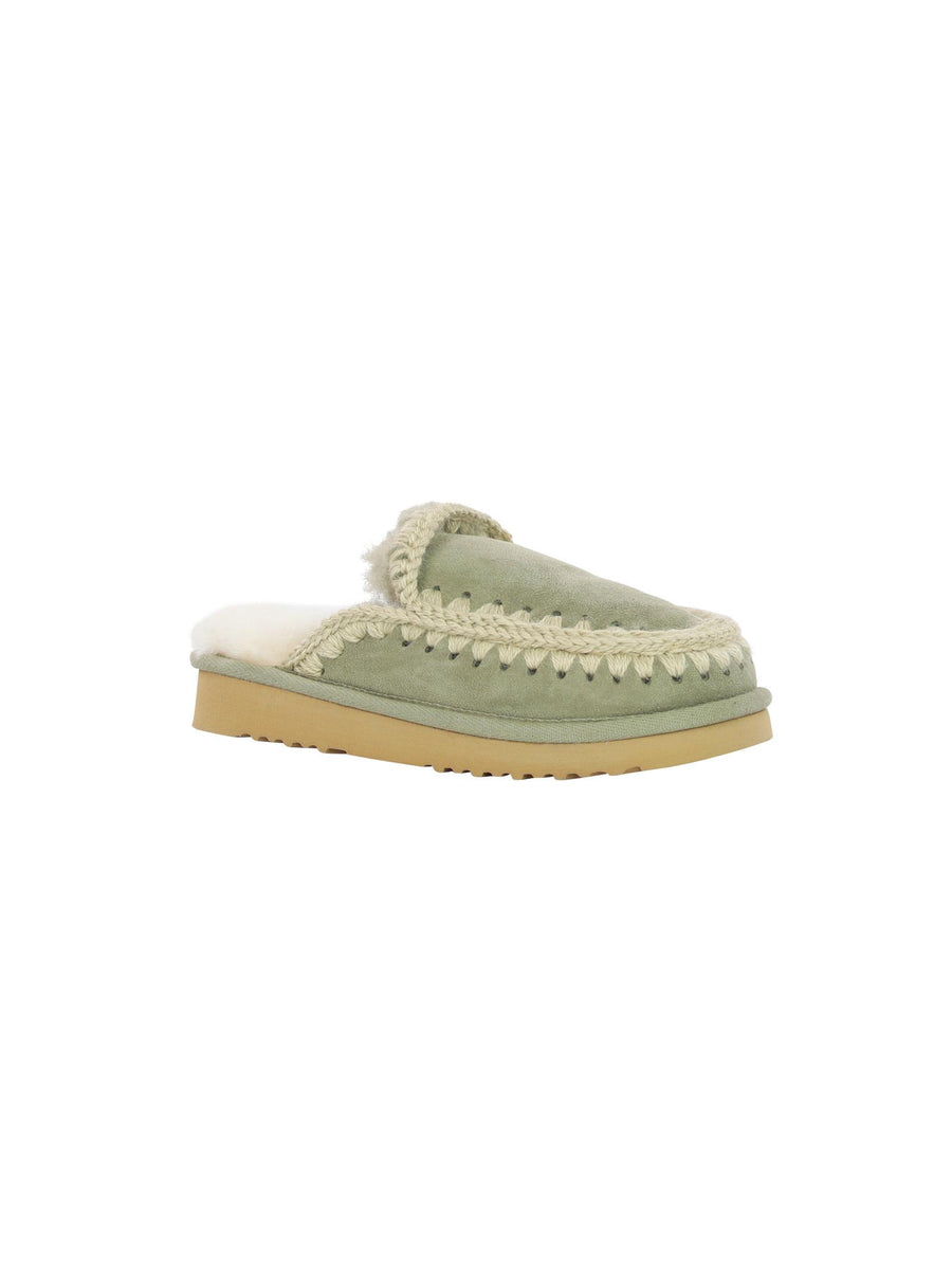 Mou Eskimo slipper grigio e panna FW101125A LOAK Mou 