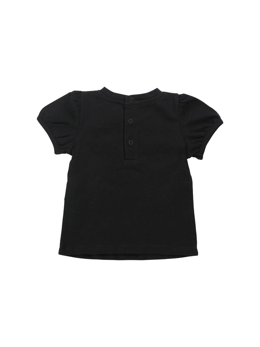 T-shirt nera In love we trust MDM03DLAA22 60100 Moschino 