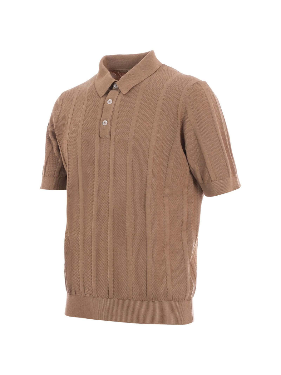 Polo Portofino beige a righe 5044 210 Portofino 