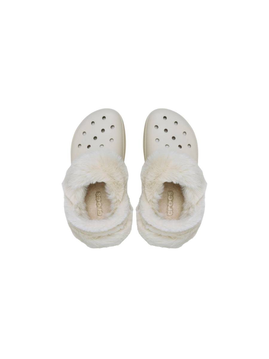 Ciabatte "Bae Lined Clog" Crocs avorio CR211753 STUC Crocs 