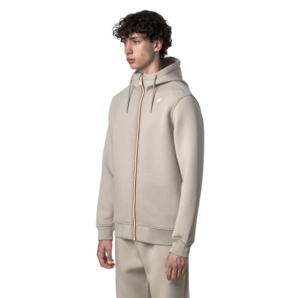 Felpa "Rainer Spacer" K-Way beige cashmere K2141DW XP2 K-WAY 