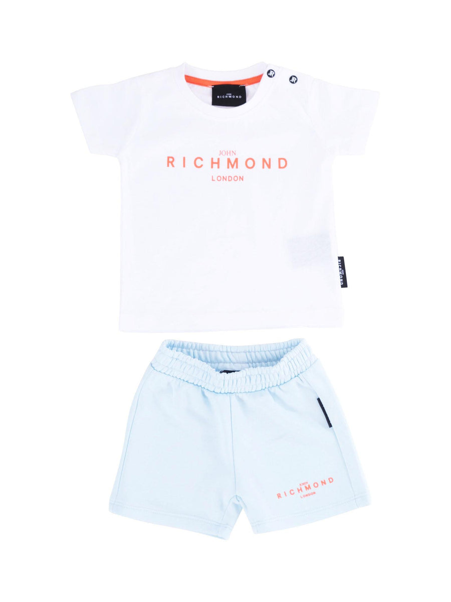 Completo John Richmond bianco e azzurro RIP25018CF WHT/ICE John Richmond 