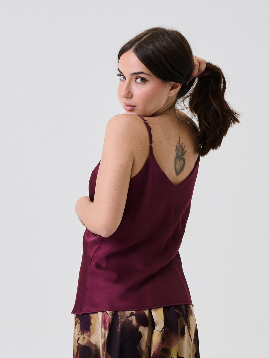 Bluse Armoire vinaccio con scollo rotondo E329T22R VINBRULE Armoire 