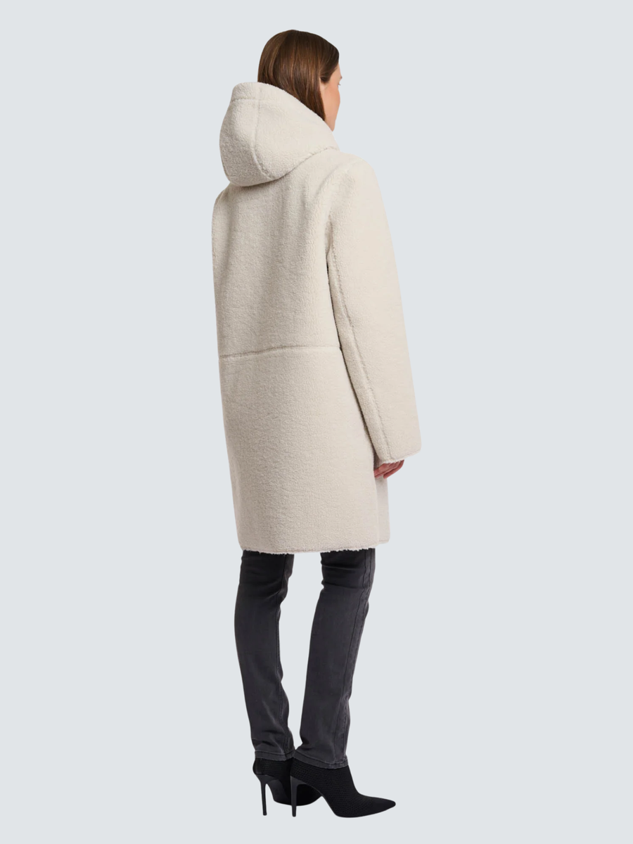 Cappotto "Reversible coat" Rino & Pelle beige Alina.7002511 Birch Rino & Pelle 