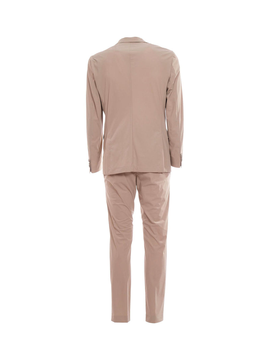 Abito Boss beige slim-fit in tessuto tecnico stretch 50534979 275 Boss 