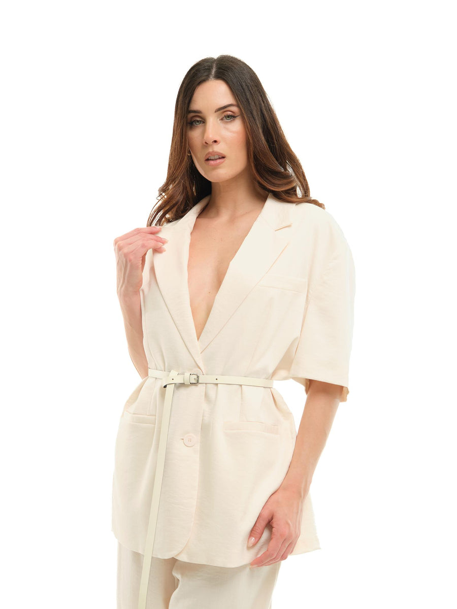 Blazer Imperial burro con cintura e pannelli JBD5JYI913 BURRO Imperial 