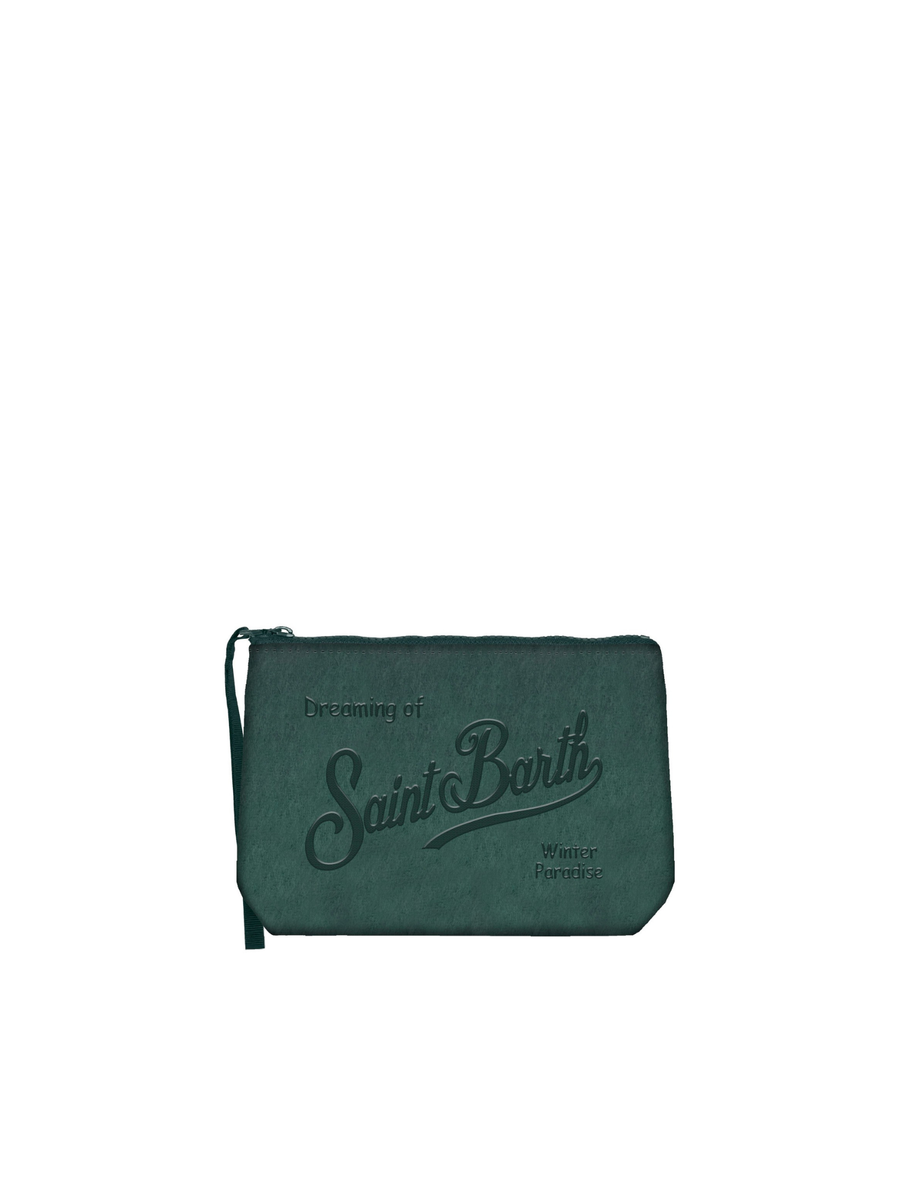 Pochette Aline "18 emb" Saint Barth verde ALI0028 00302I MC2 SAINT BARTH 