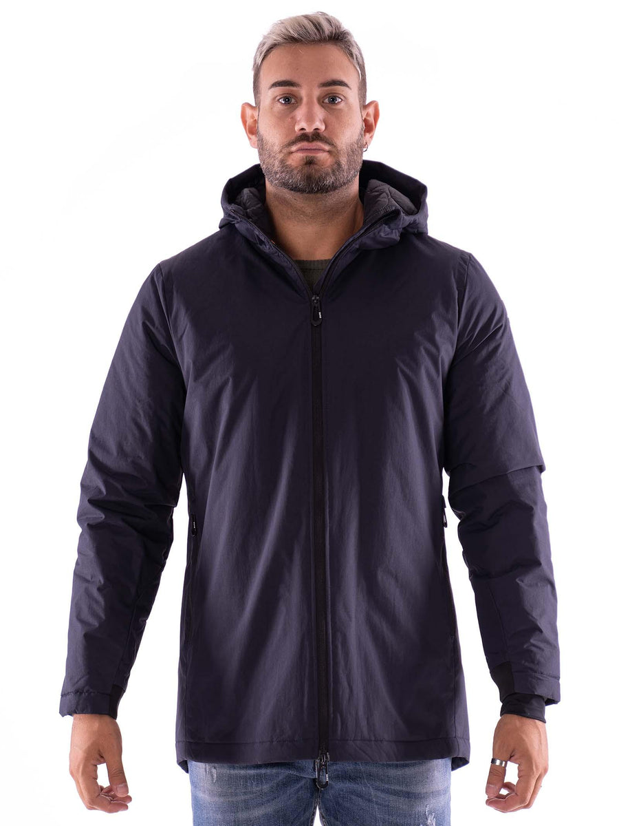 Parka nylon blu Suns NOMENTANOPLUS3U 00105 Suns 