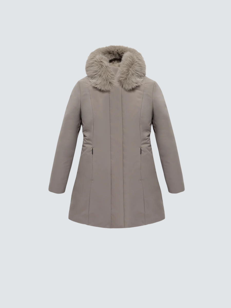 Giubbino Parka imbottito Refrigiwear beige W99108 A00220 Refrigiwear 