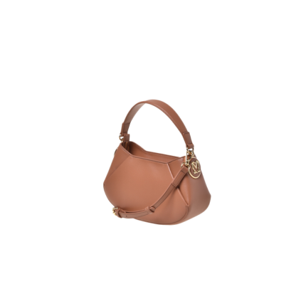 Borsa mezza luna Love Moschino cuoio con charm pendente JC4369PP0NKF 0200 Love Moschino 