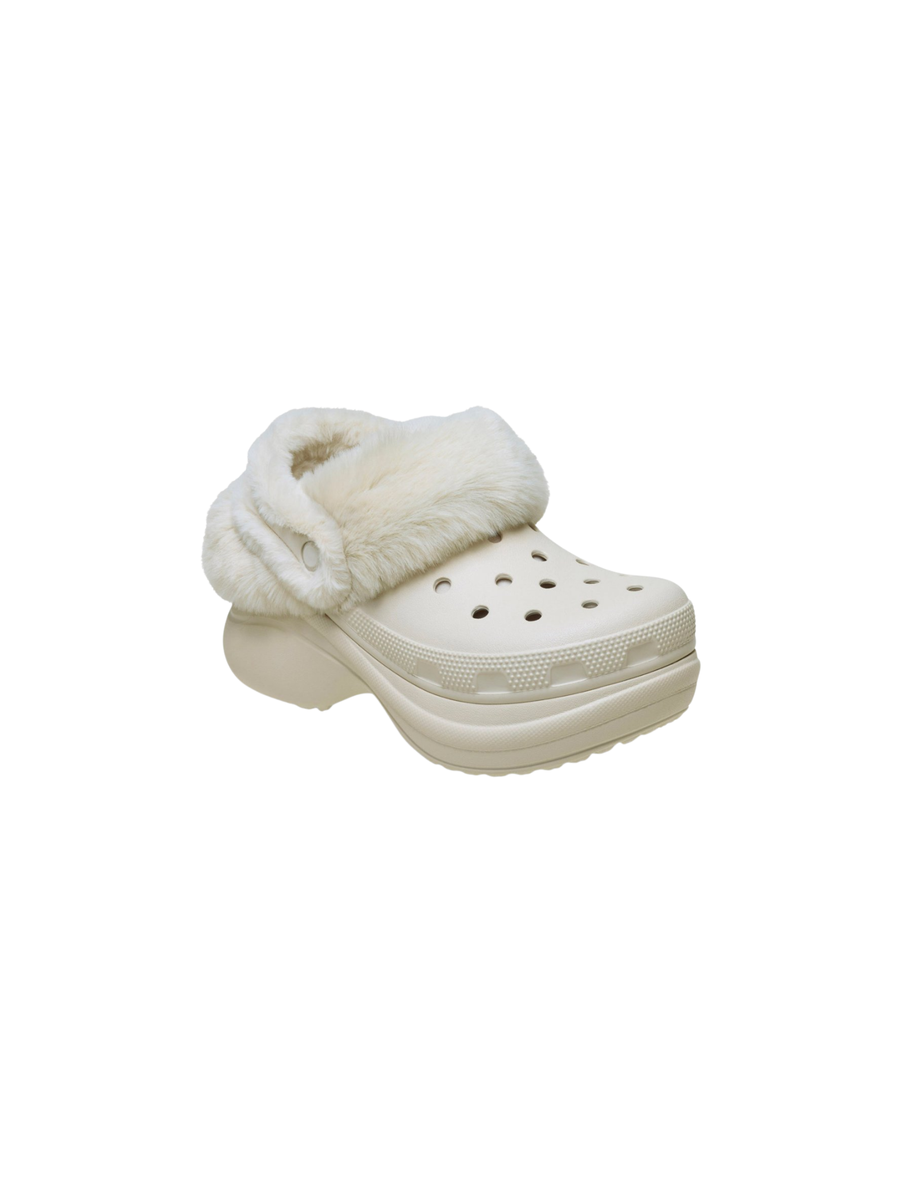 Ciabatte "Bae Lined Clog" Crocs avorio CR211753 STUC Crocs 