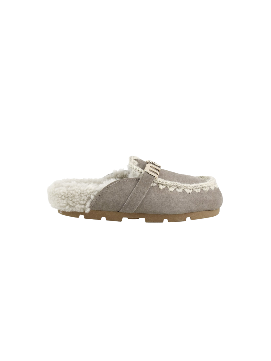 Mou "Winter Bio Slide Suede" grigio MU.FW431000A ELGRY Mou 