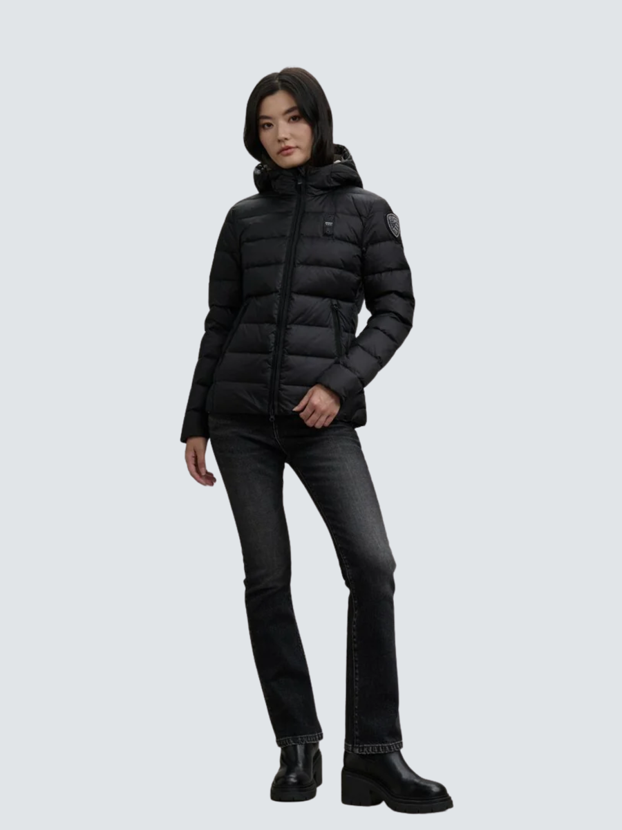 Giubbino sfiancato "Charme" Blauer nero BLDC03100 999EI Blauer 