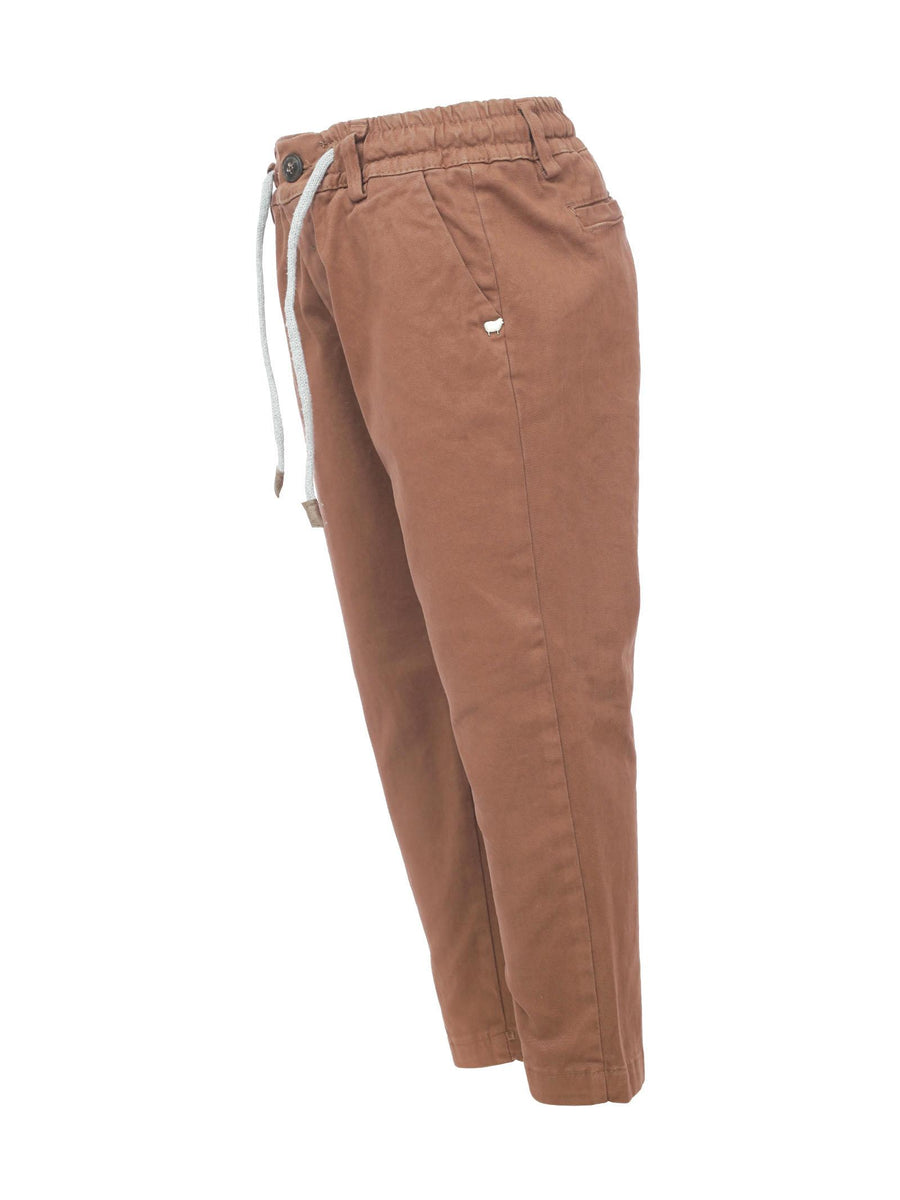 Pantalone coccio con vita elasticizzata JB9501 COCC Detwelve 