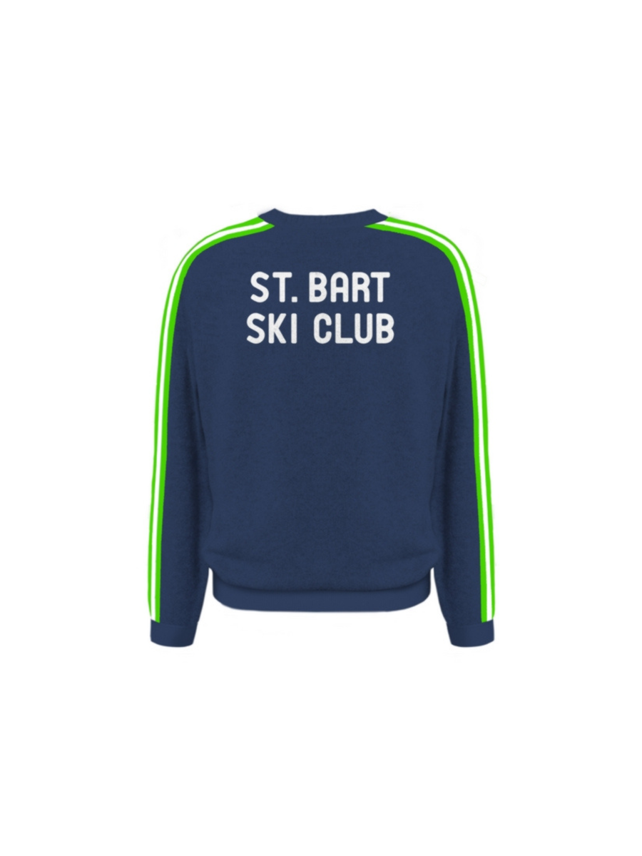 Maglioncino "st. barth ski club" Saint Barth blu DOU0016 00166E MC2 SAINT BARTH 