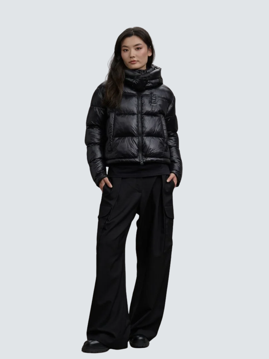 Giubbino micro rip "Gloria" Blauer nero BLDC02170 999EI Blauer 