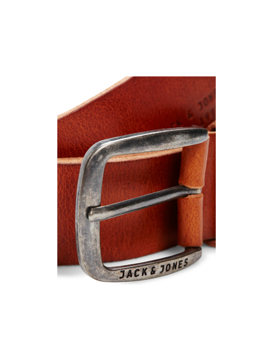 Cintura Jack & Jones cuoio con fibbia 12111286 Mocha Bisque Jack & Jones 