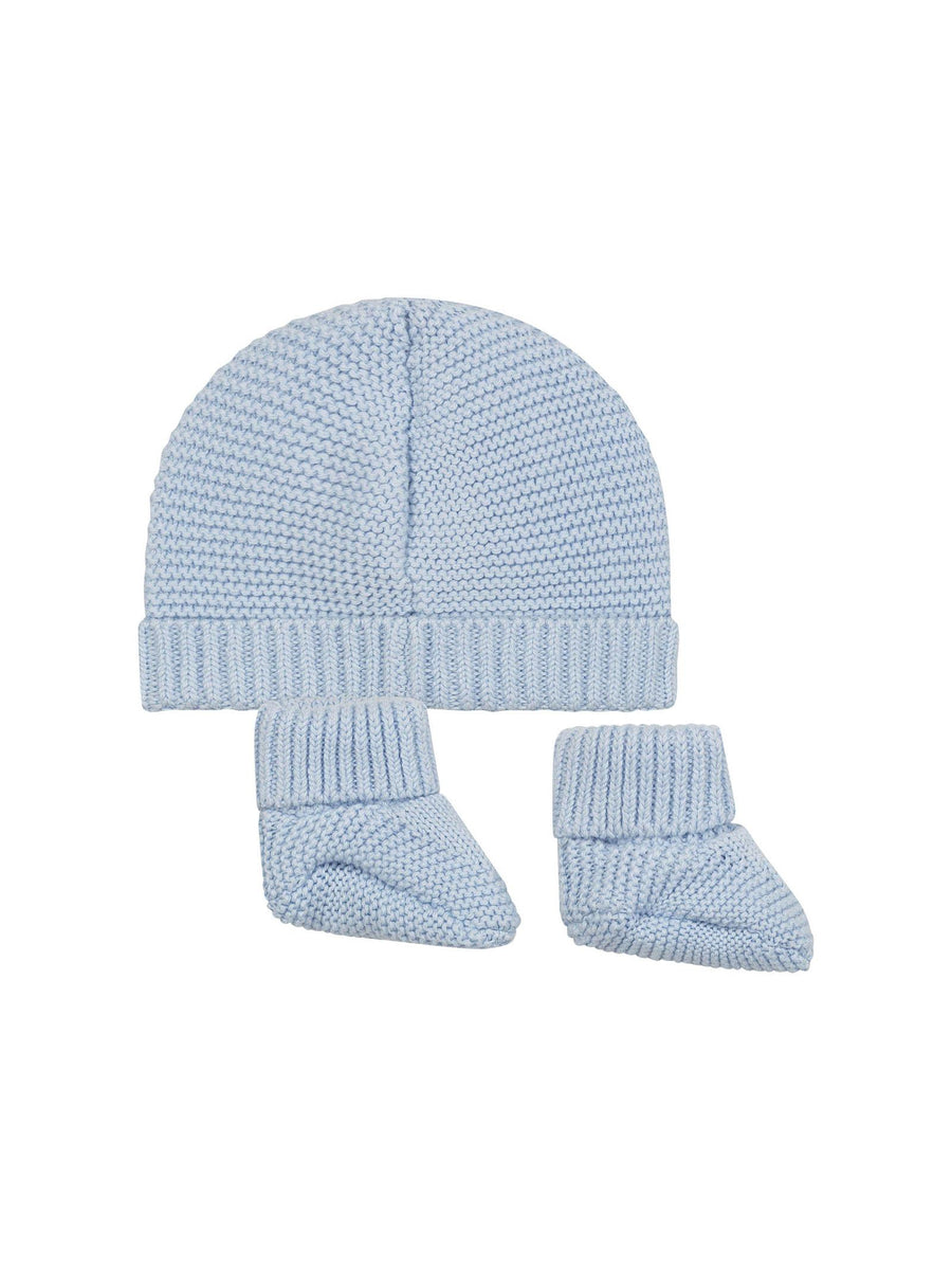 Cappello e babbucce azzurre Y98216 BLUCIELO Carrement Beau 