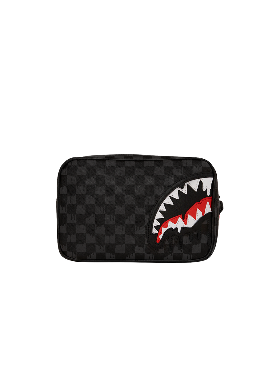 Pochette " Dripping Sharks in Paris Toiletry Brick" Sprayground nero 910B7968 NSZ Sprayground 
