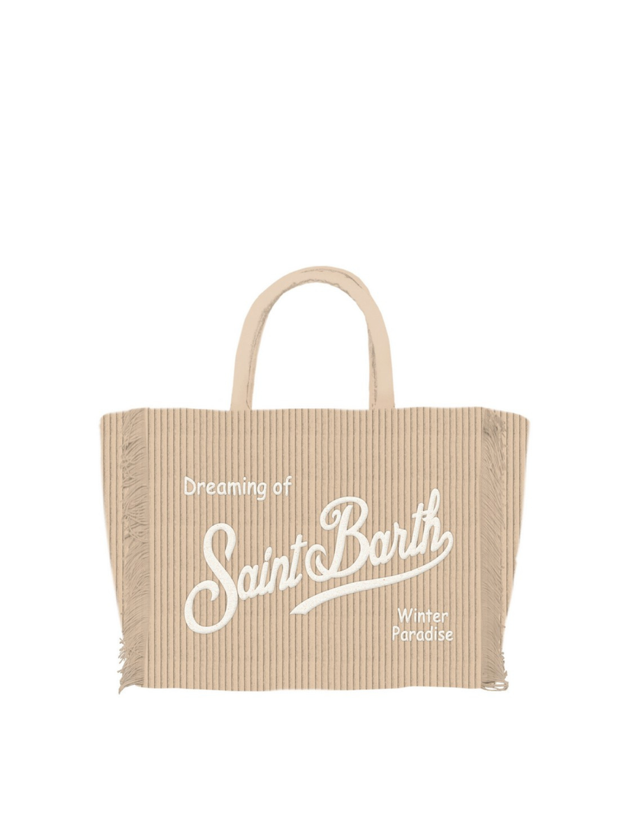 Borsa Colette "18 emb" Saint Barth beige COL0040 00296I MC2 SAINT BARTH 
