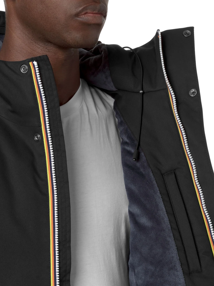 Giubbino "Jarno Twill Marmotta" K-Way nero K8133FW AL8 K-WAY 
