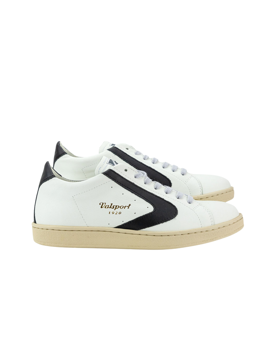Sneakers "Tournament Classic" Valsport bianco e nero VT1244W BIA/NE Valsport 