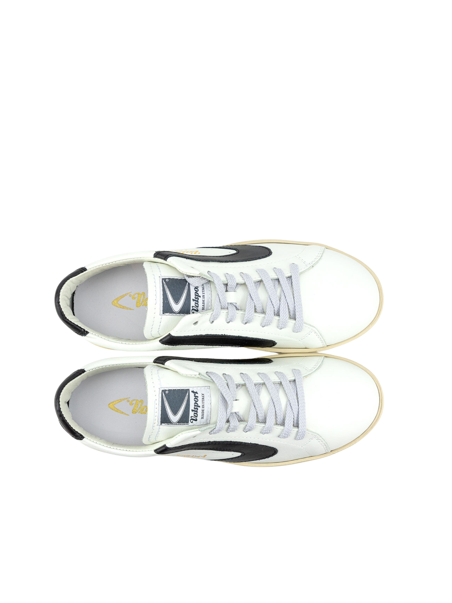 Sneakers "Tournament Classic" Valsport bianco e nero VT1244W BIA/NE Valsport 