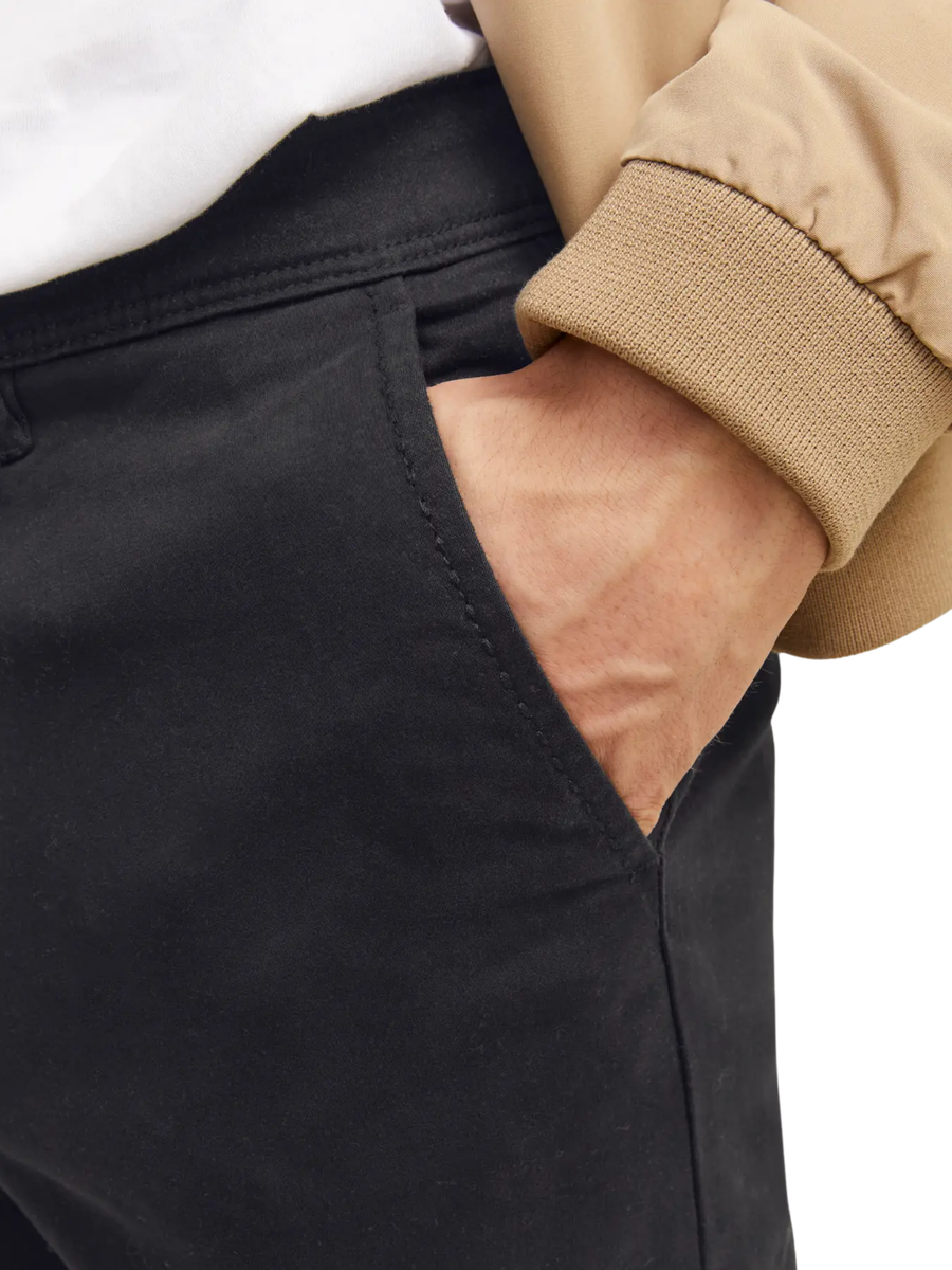 Pantalone "Bowie" Jack & Jones nero 12150158 Black Jack & Jones 