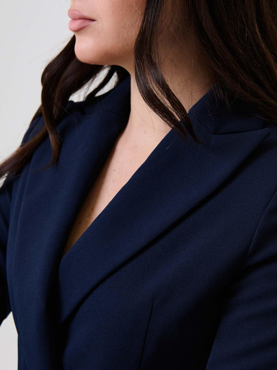 Giacca doppiopetto "skuba" Armoire blu 25600 BLU Armoire 