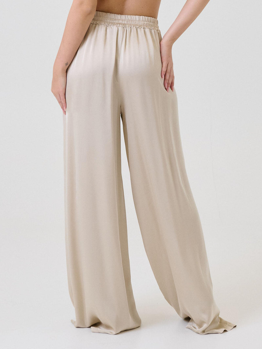 Pantalone a palazzo Armoire beige C827P22R LANA Armoire 