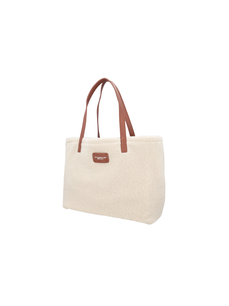 Borsa shopper double face "Alloro" Tosca Blu cuoio TF25PB180 C59 Tosca Blu 