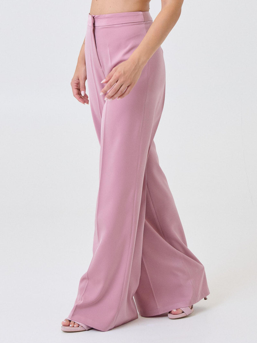 Pantalone a palazzo "allure" Silence Limited rosa PAF4SAT OURPINK Silence Limited 