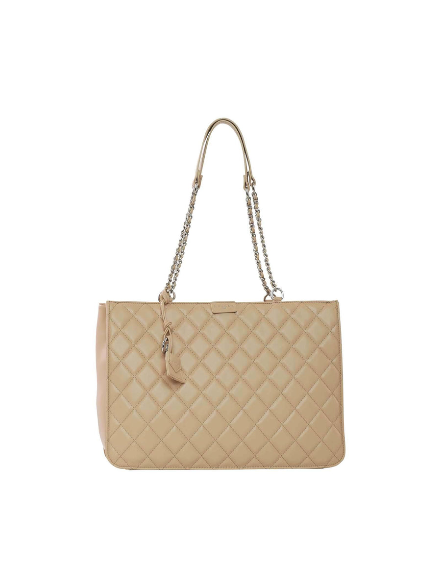 Borsa a spalla beige trapuntata GBADP3635 BEI Gaelle 