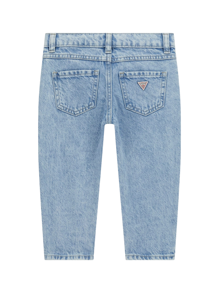 Jeans Guess blu chiaro in denim N5GA00D45E0 NSEB Guess 