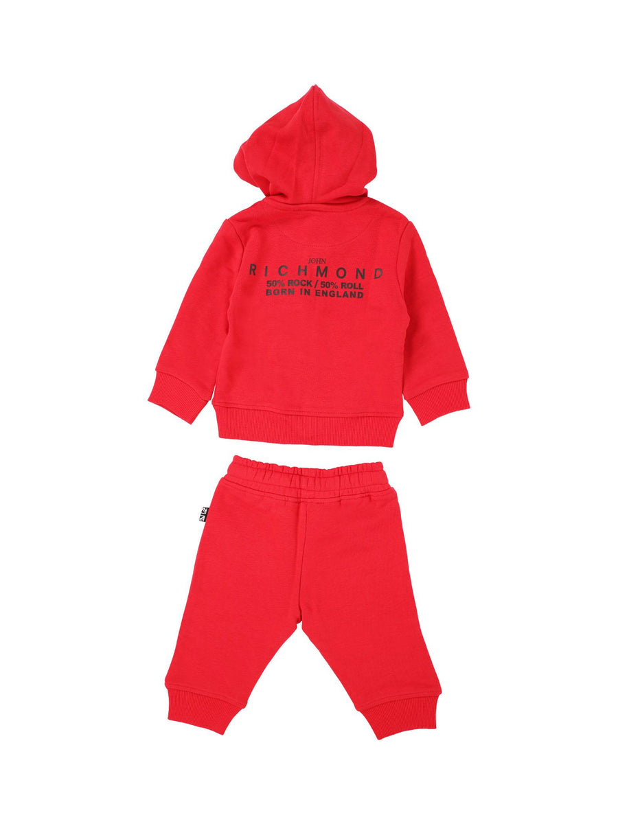 Completo John Richmond rosso con cappuccio RIA24036CF RED John Richmond 