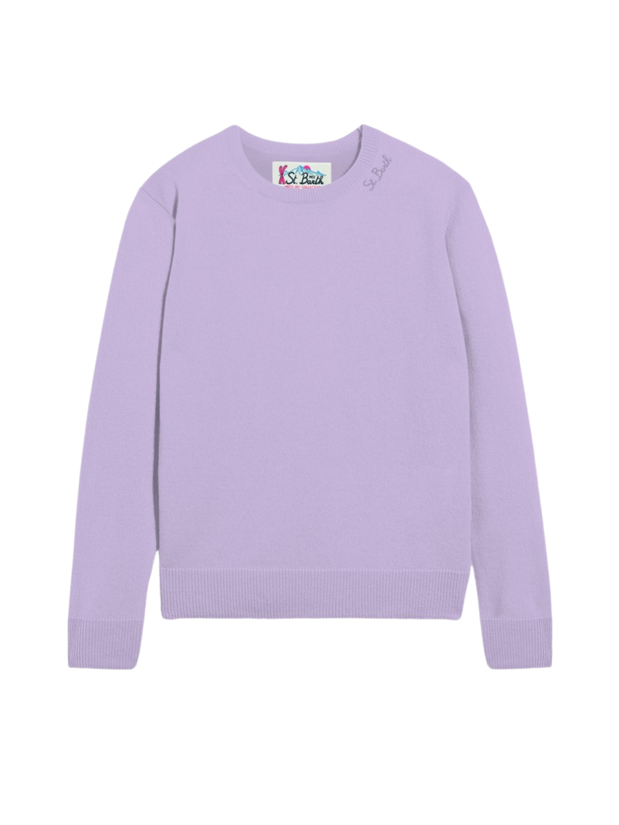 Maglione "blend ws 24" Saint Barth lilla SORB001 03569G MC2 SAINT BARTH 