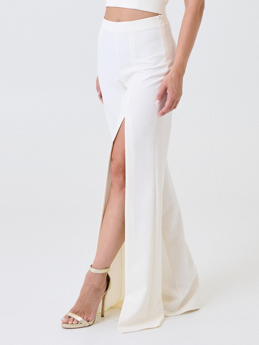 Pantalone "penta" Silence Limited bianco latte SD2001GOLD MILK Silence Limited 