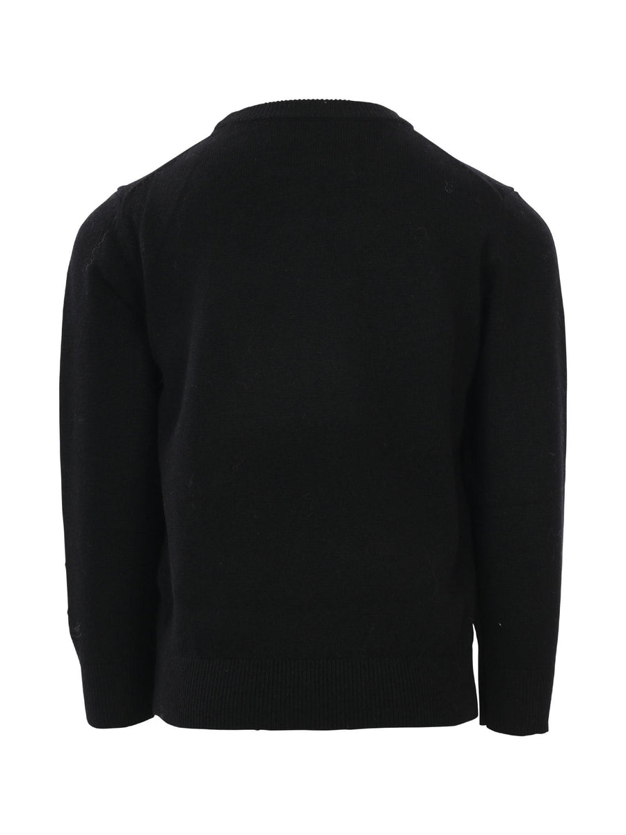 Maglioncino nero Snoopy Rider DOUGLAS 01136C MC2 SAINT BARTH 