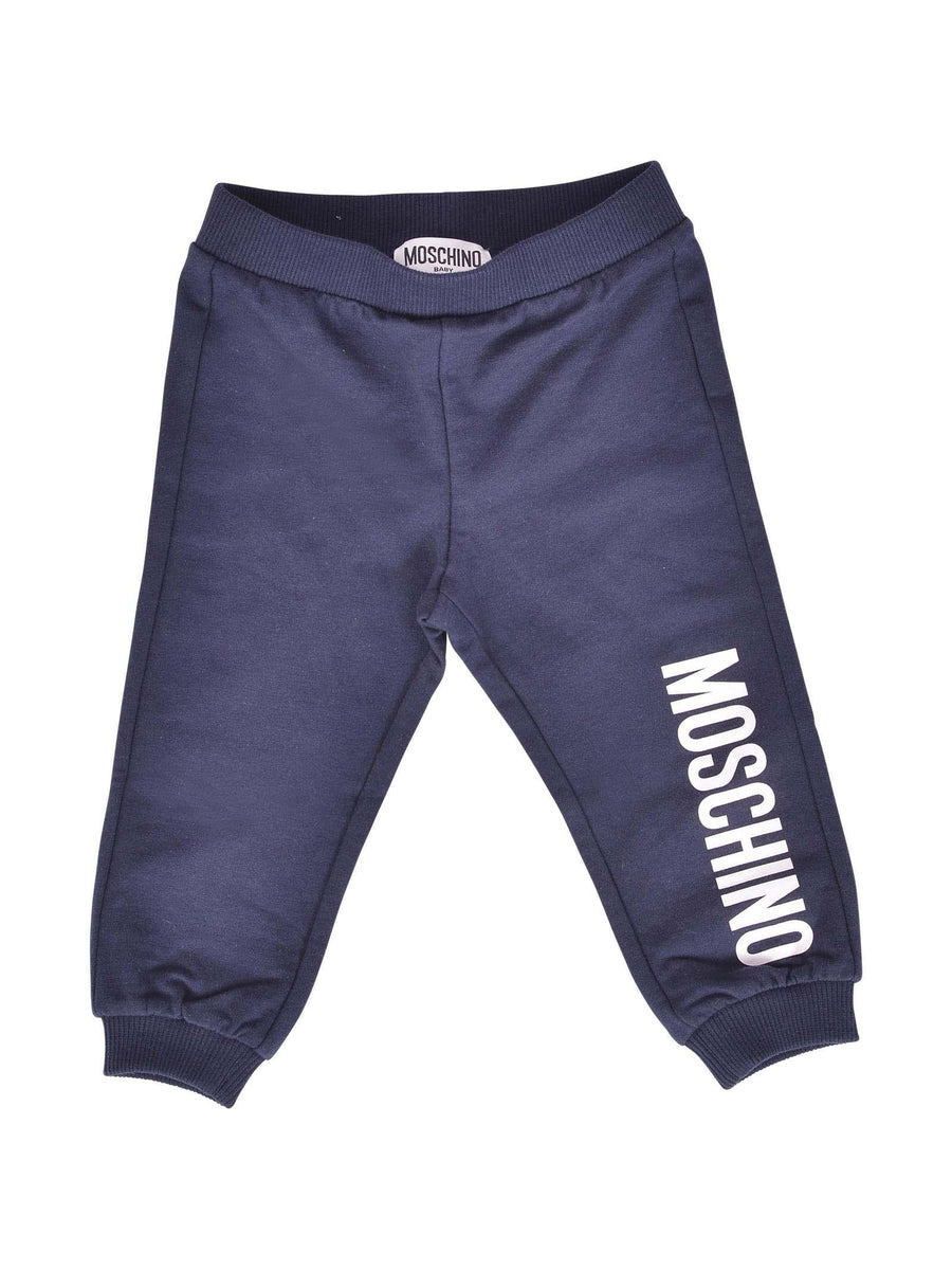 Pantalone tuta basic blu MUP04OLDA26 40016 Moschino 
