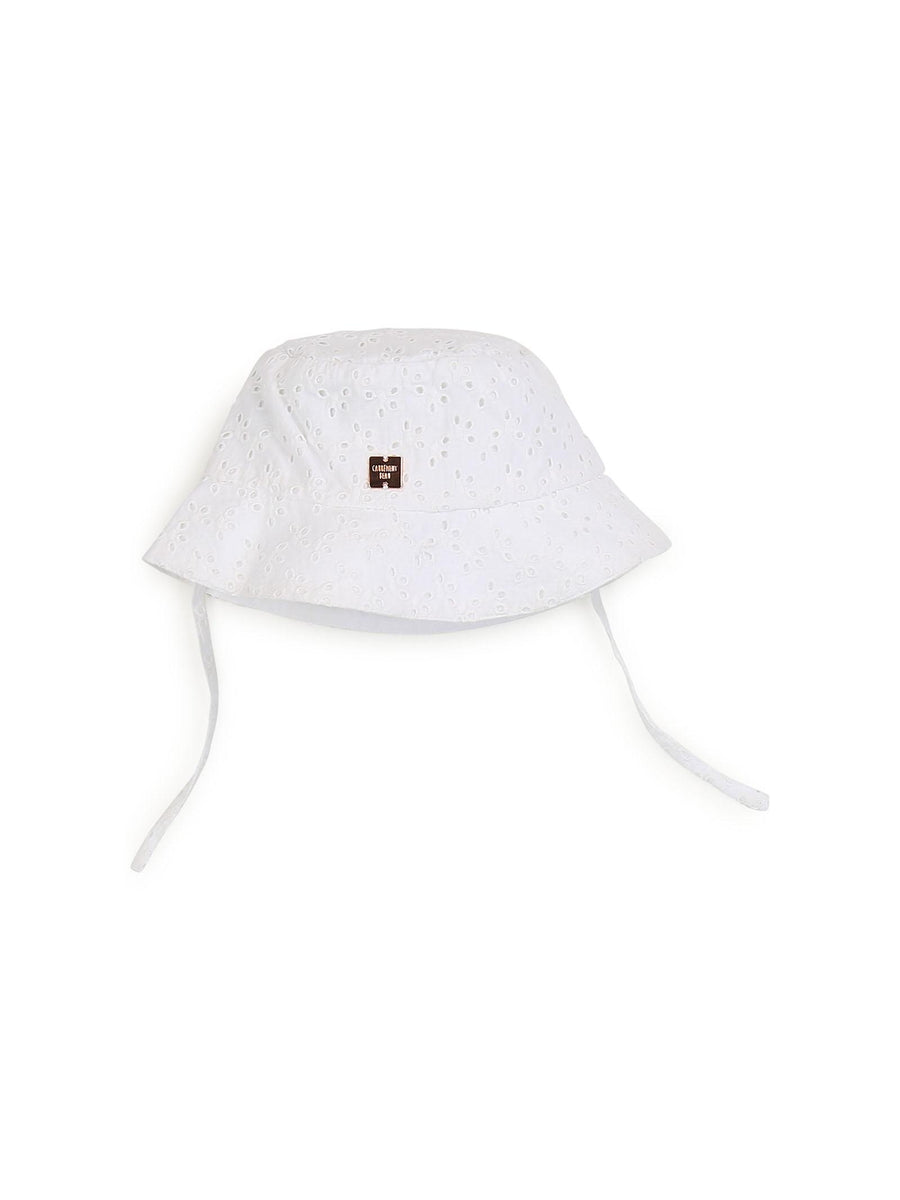 Cappello in san gallo Y01027 BIANCO Carrement Beau 