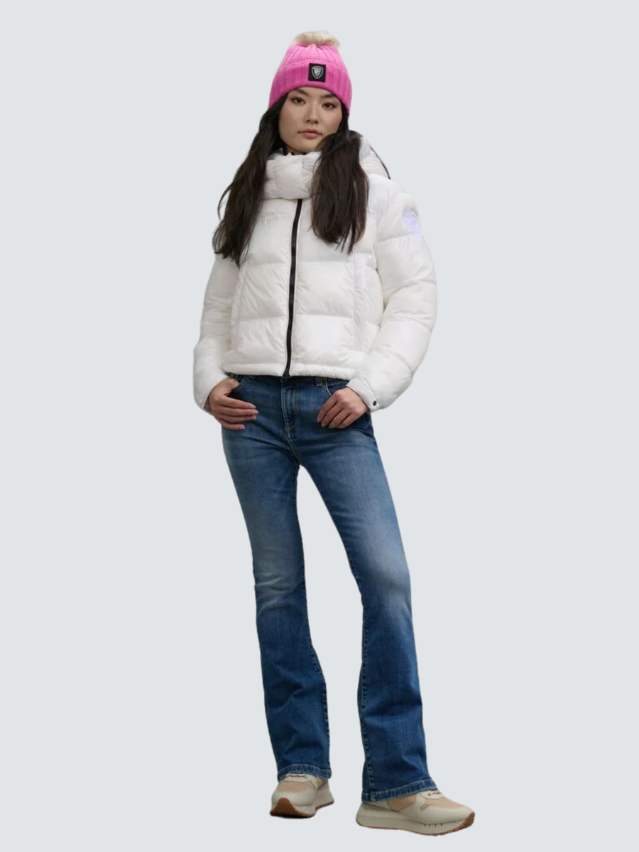 Giubbino micro rip "Gloria" Blauer bianco BLDC02170 100BI Blauer 