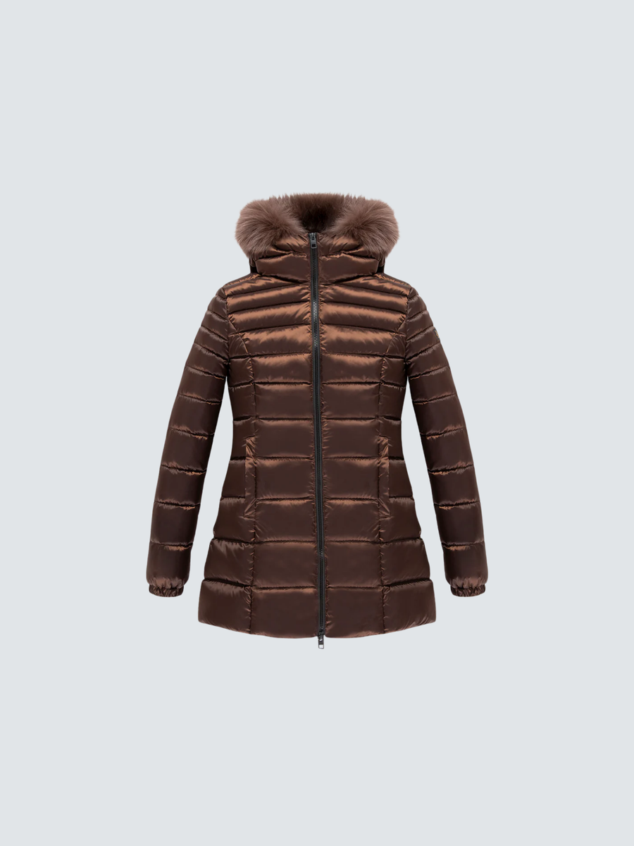 Giubbino lungo Refrigiwear bronzo W98118 H01419 Refrigiwear 