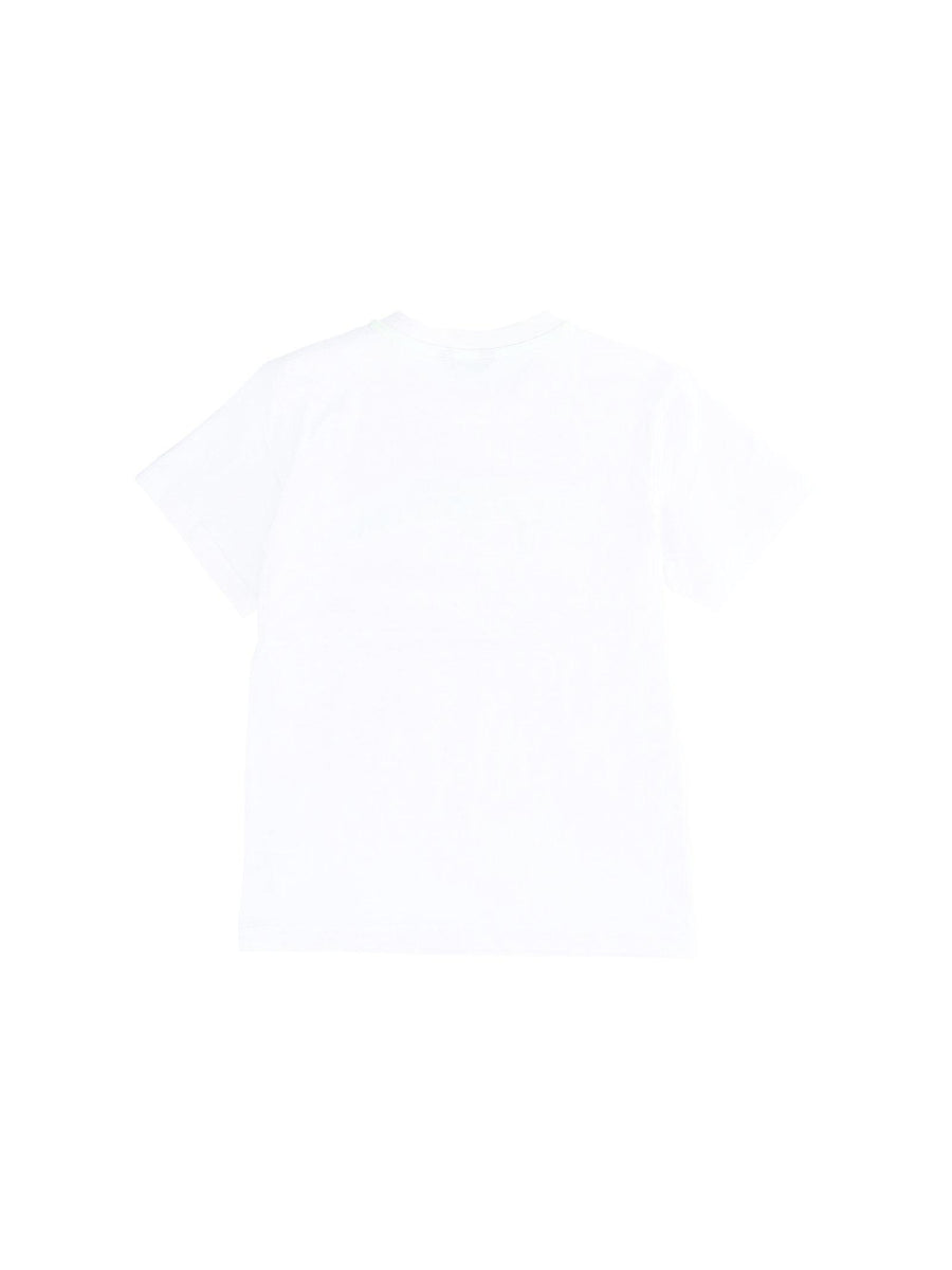 T-Shirt Refrigiwear bianca con logo lettering flourescente 110TRMJS25 BIANCO Refrigiwear 