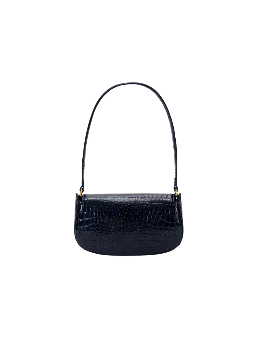 Borsa "Clap Crocco Effect" Vicolo nera XF0011 NERO Vicolo 