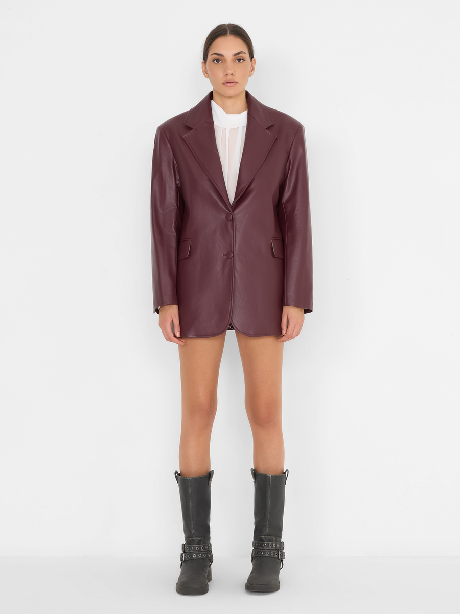 Blazer over Silence Limited bordeaux GI581N BORDEAUX Silence Limited 