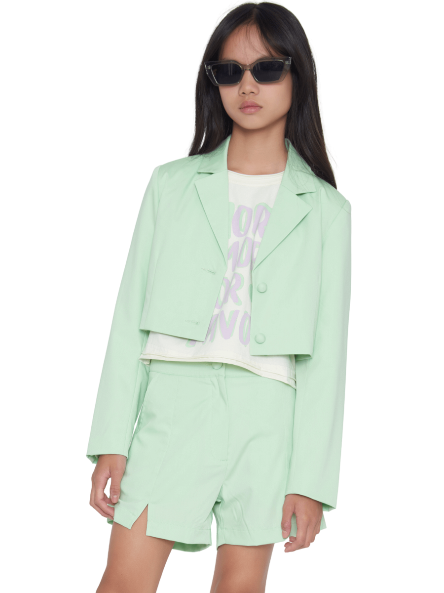 Giacca cropped Tobetoo verde menta 210JTFJS25 VERDE MENTA Tobetoo 