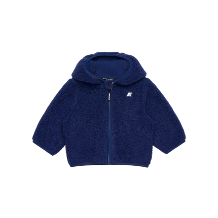 Felpa "E. Janne Polar" K-Way blu K41478W B3L K-WAY 