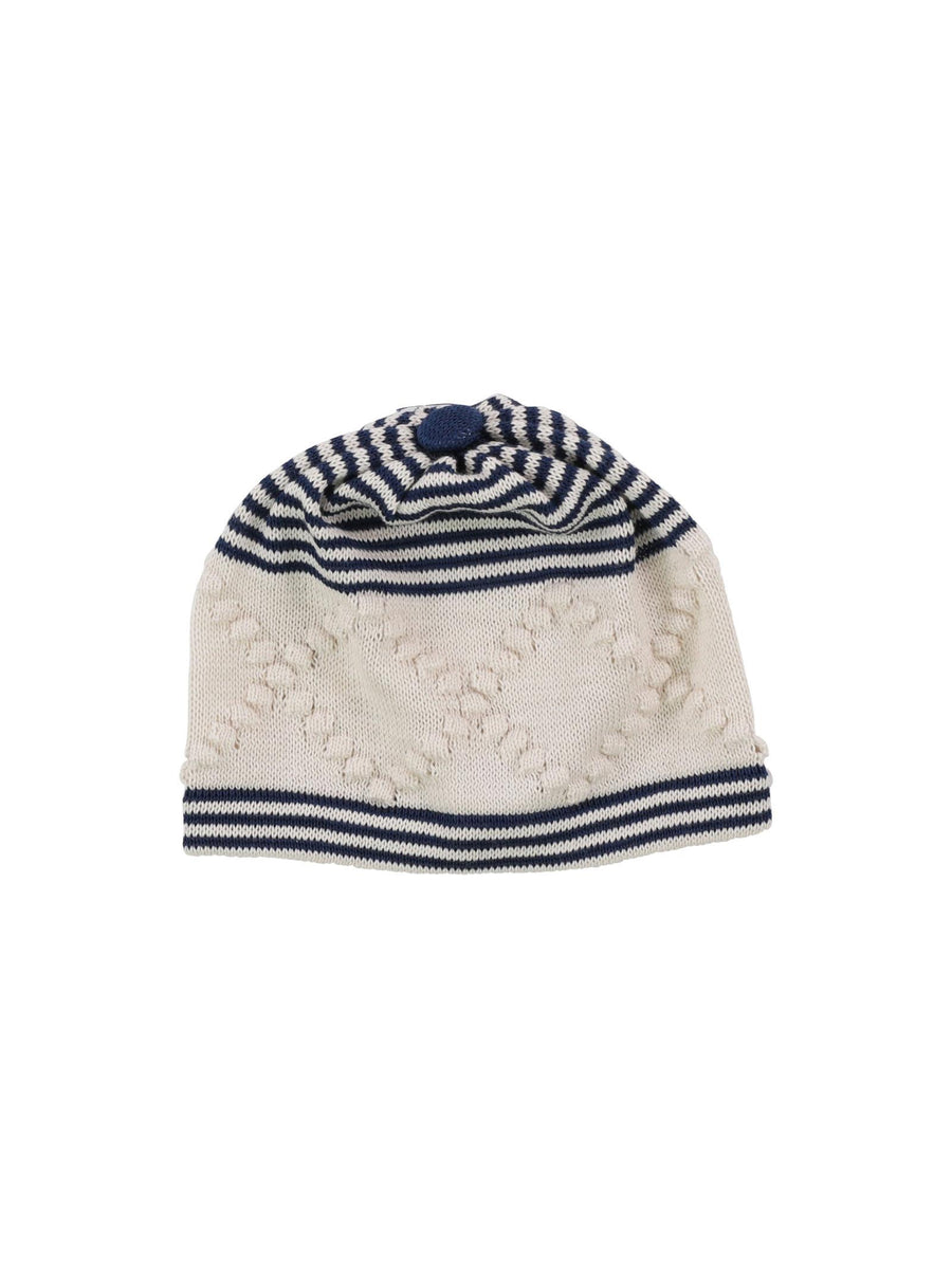 Cappello blu e natural bio EL7071 CNAB7 Marlù 